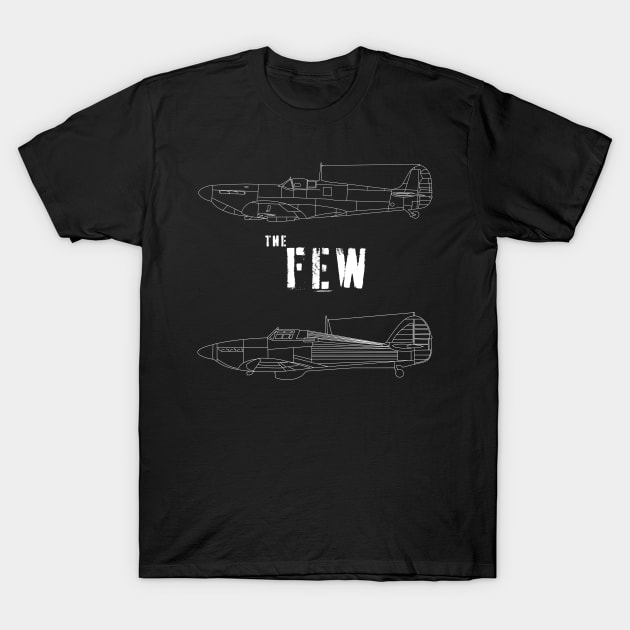 The Few (Battle of Britain) T-Shirt by BearCaveDesigns
